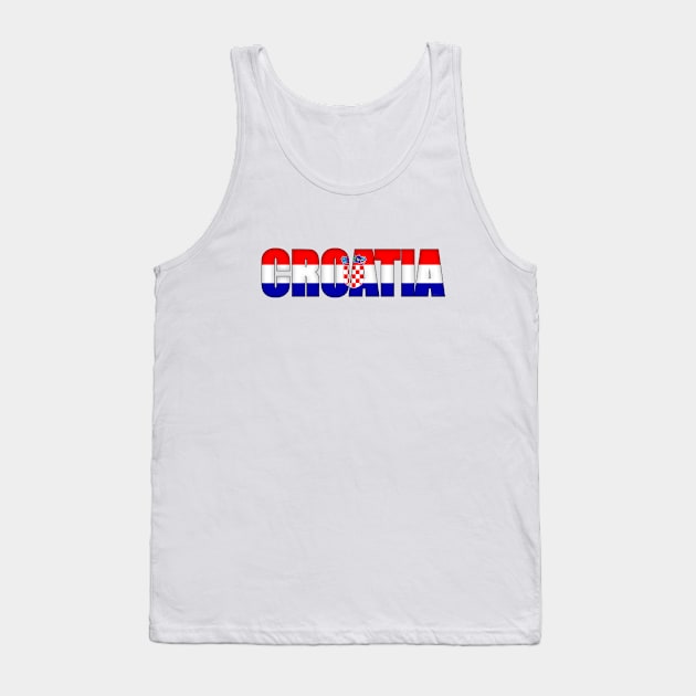 Croatia Tank Top by SeattleDesignCompany